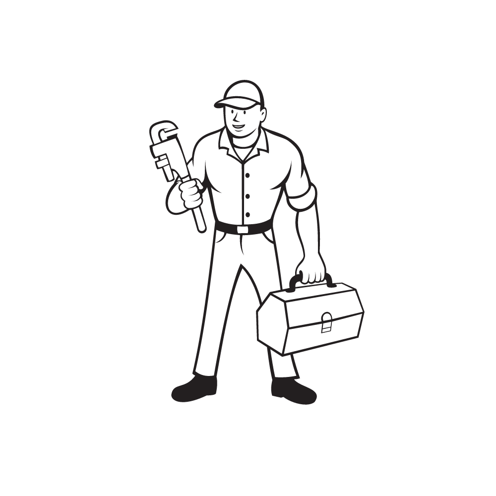 Air Conditioner Workman Graphic