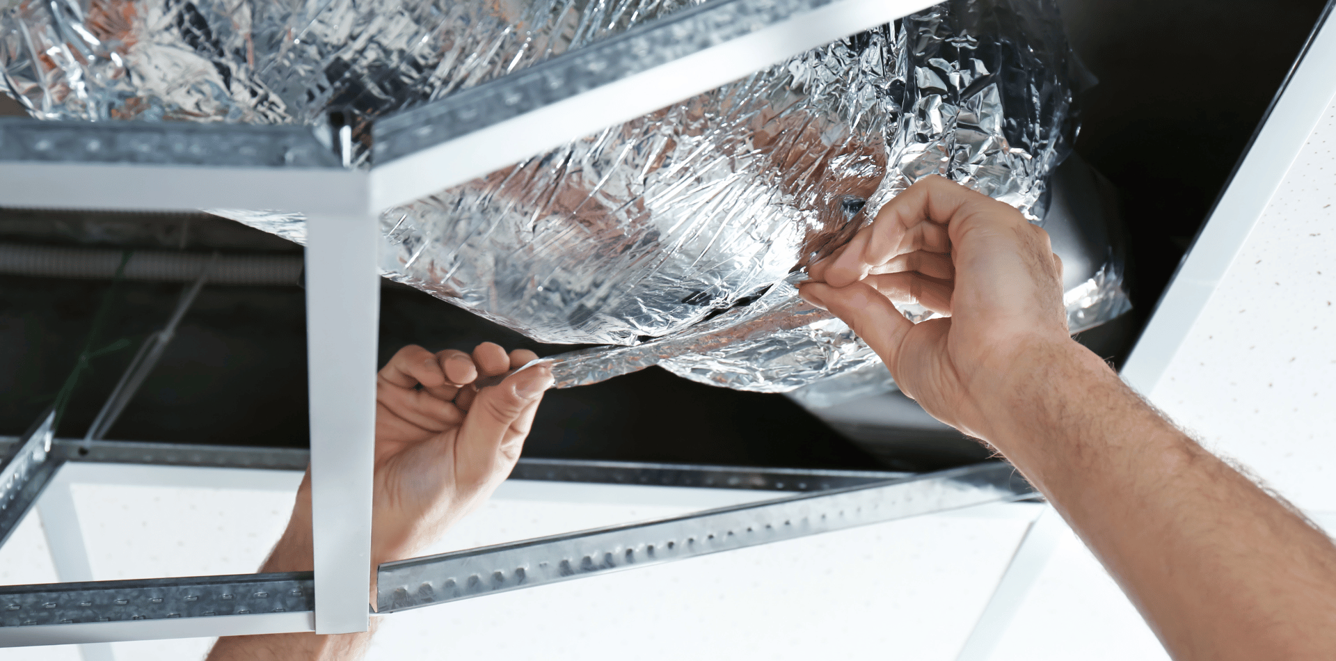 Modern air conditioner ducting