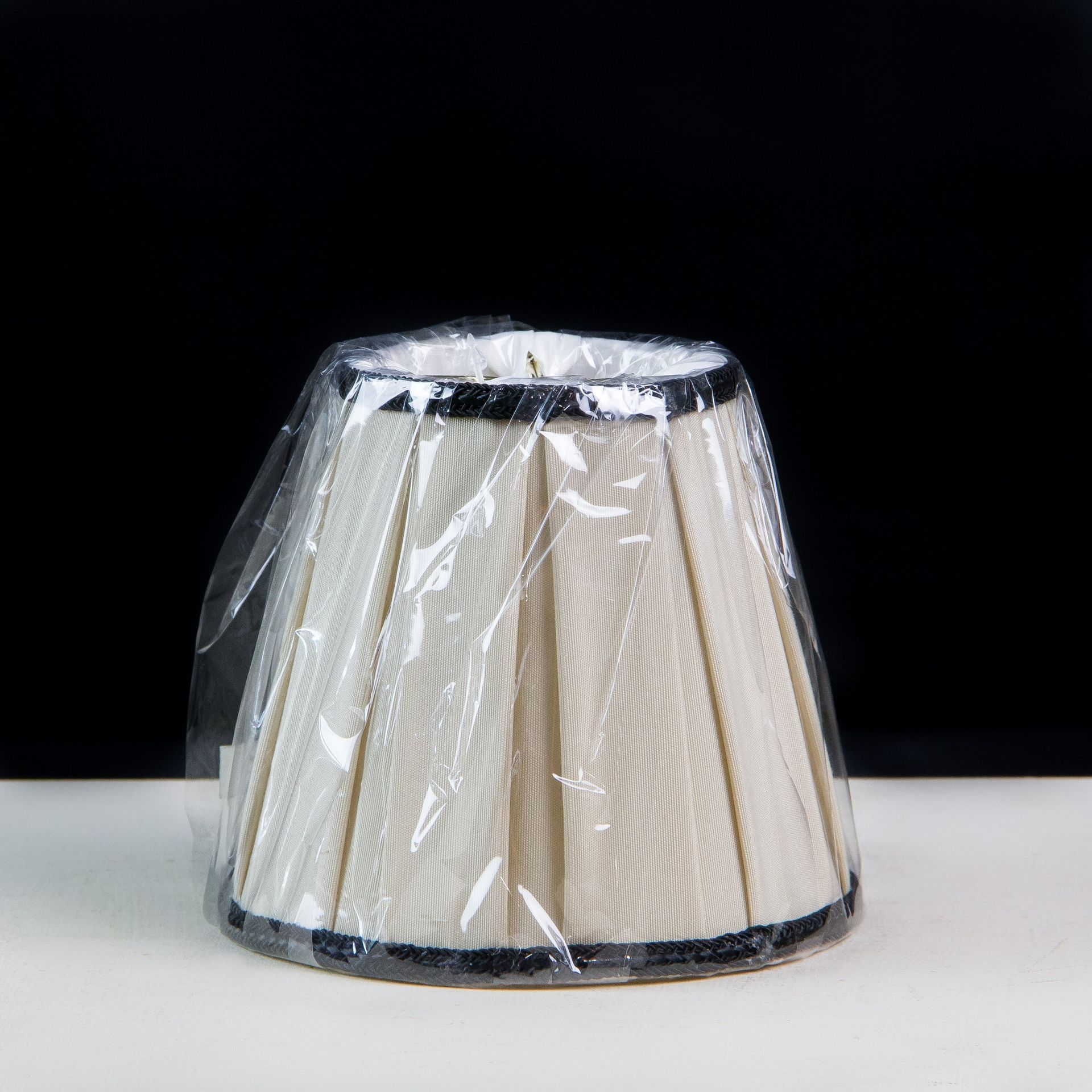 tan lampshade