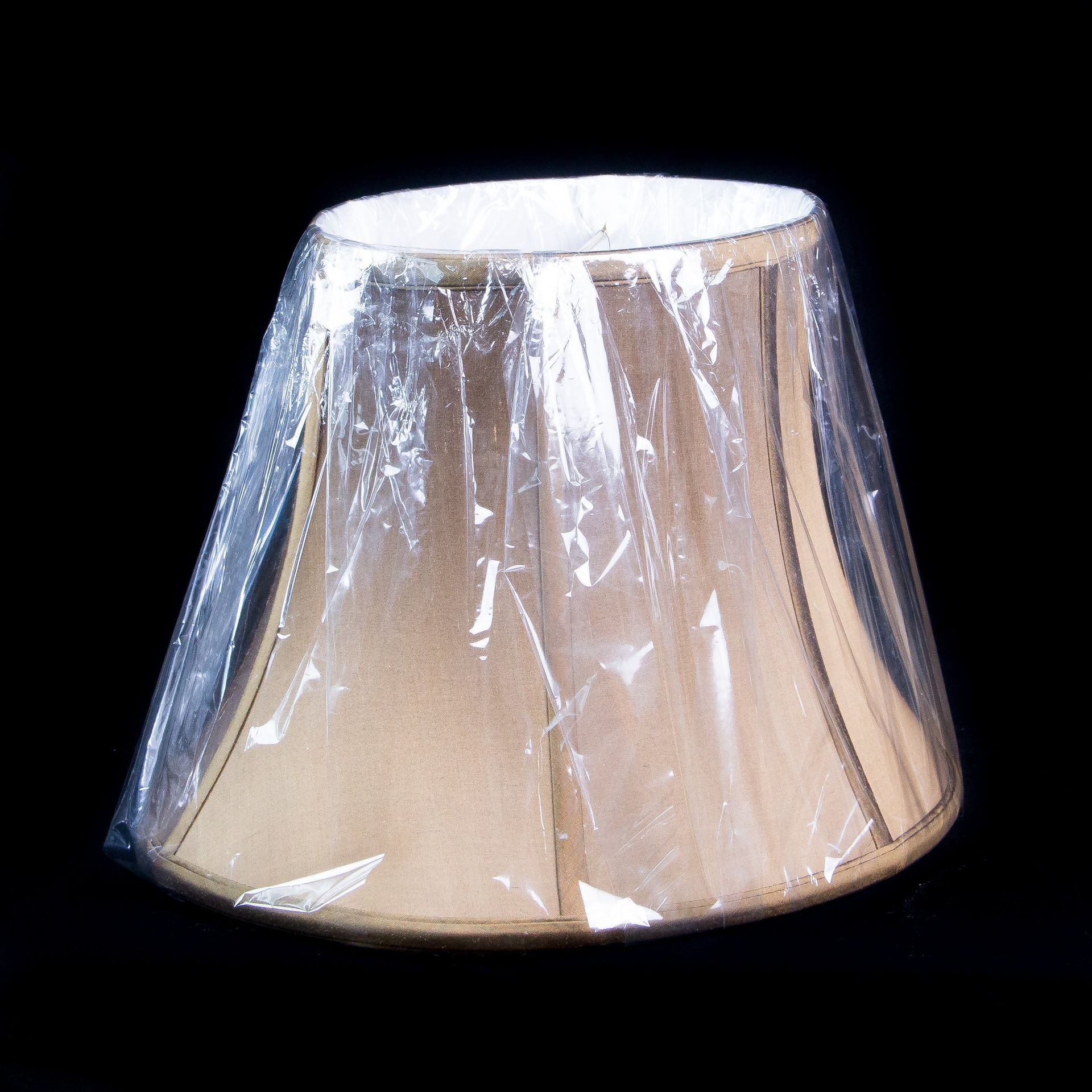 brown lamp shade