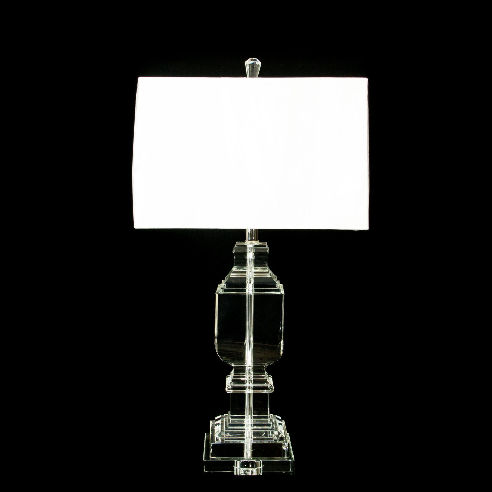white lampshade