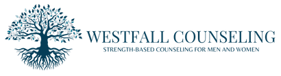 Westfall Counseling logo Dark blue