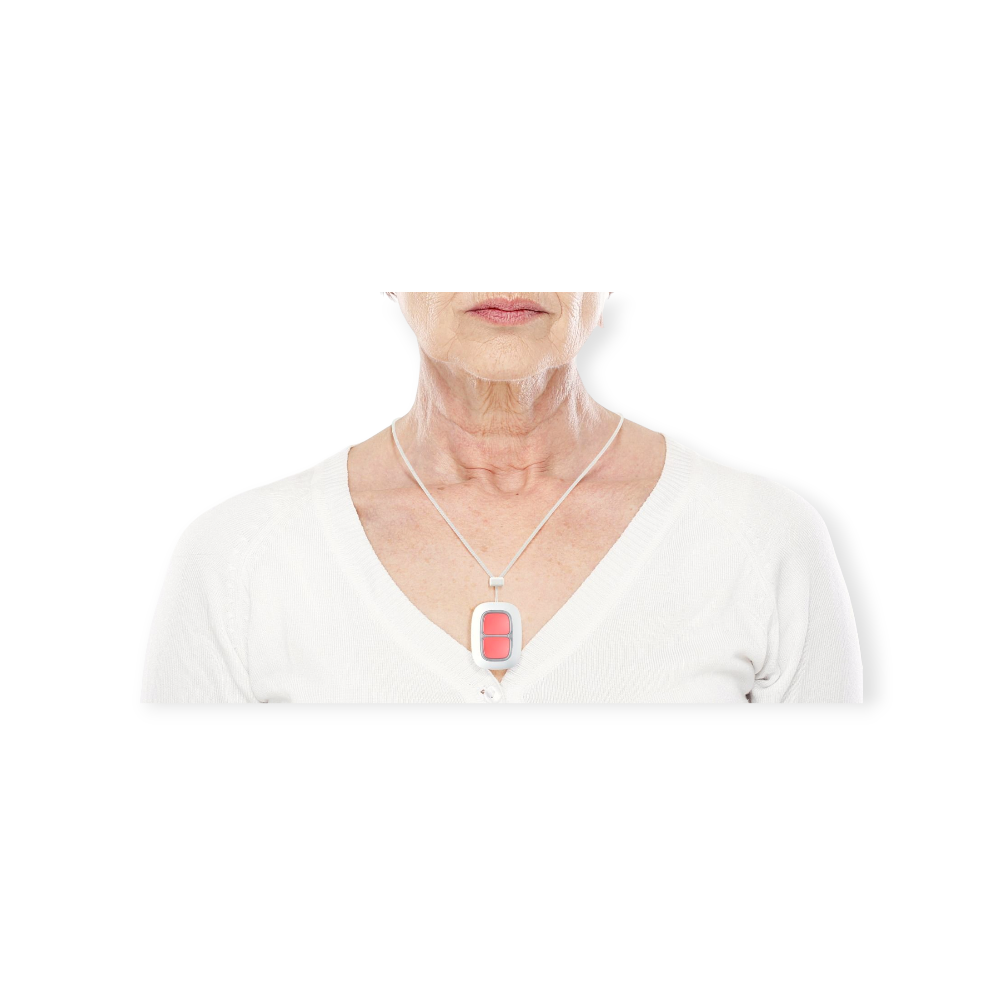 AJAX DoubleButton alarm paniekknop wit