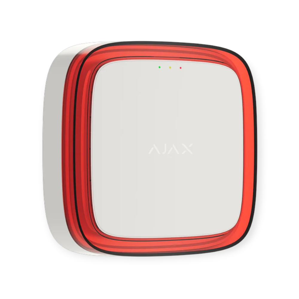 AJAX EN54 FireProtect met flitser Jeweller rood