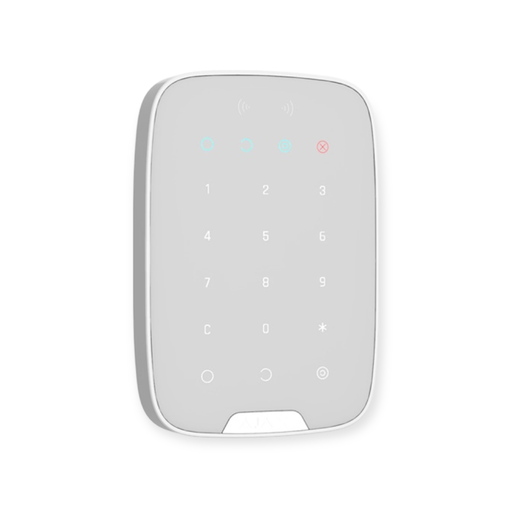 AJAX KeyPad draadloos bedienpaneel wit