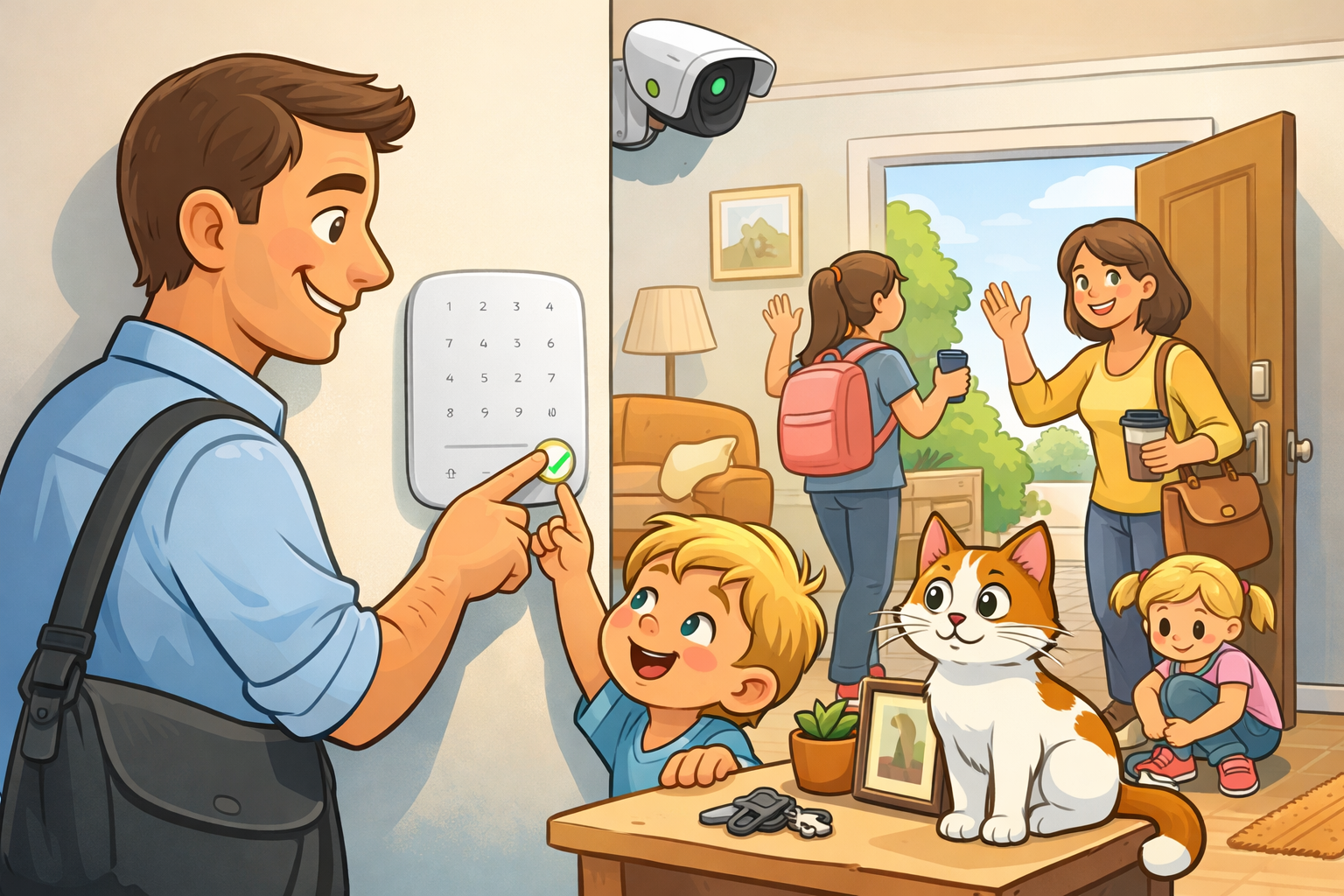 AJAX KeyPad vs KeyPad Plus – Welke past bij jou