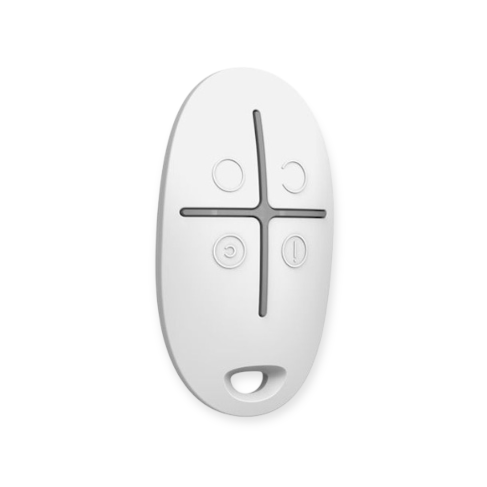 AJAX SpaceControl draadloos afstandsbediening wit