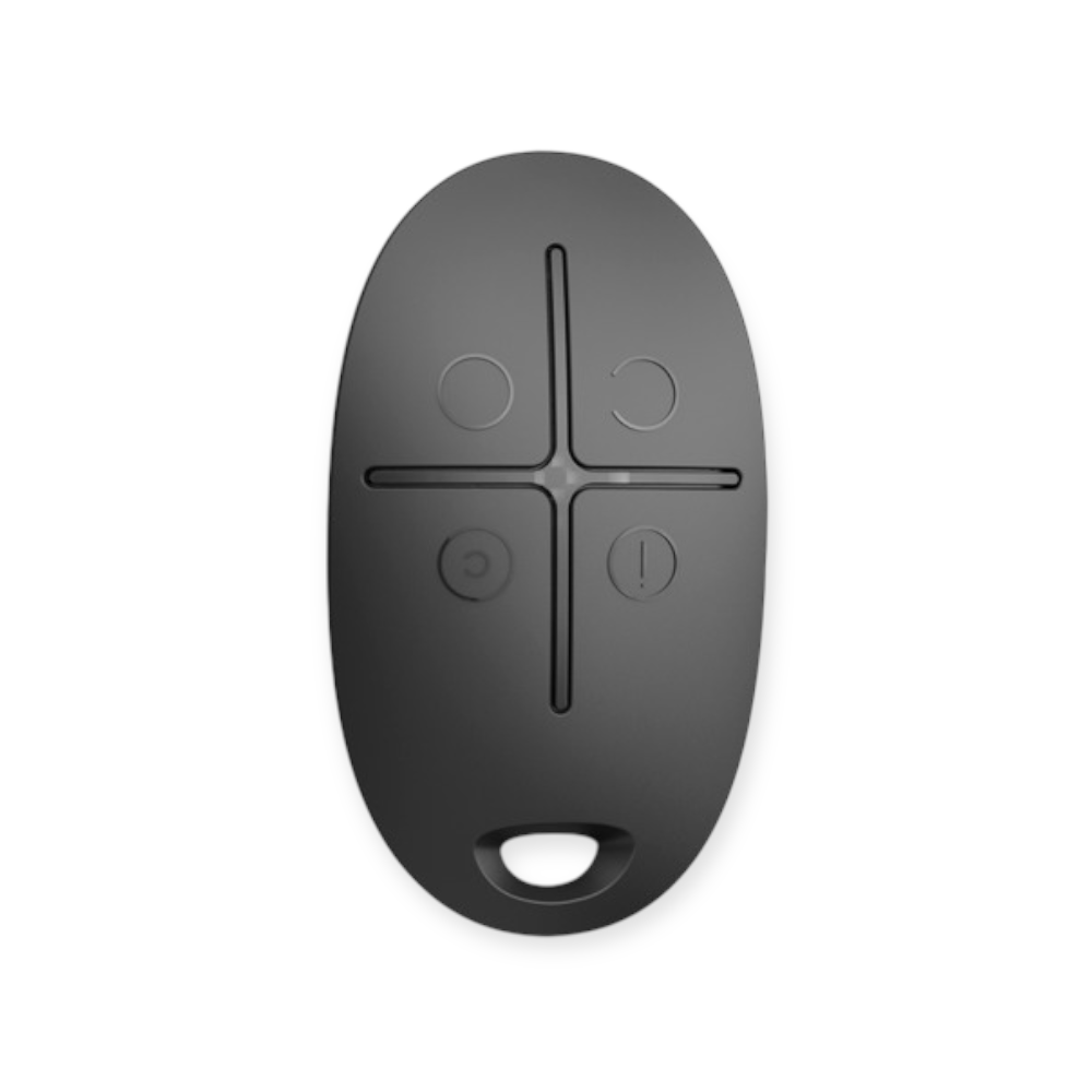 AJAX SpaceControl draadloos afstandsbediening zwart