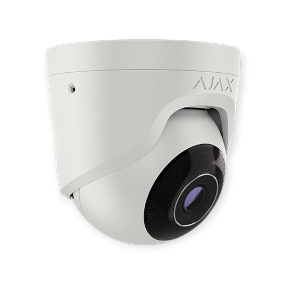 AJAX TurretCam slimme IP-camera wit