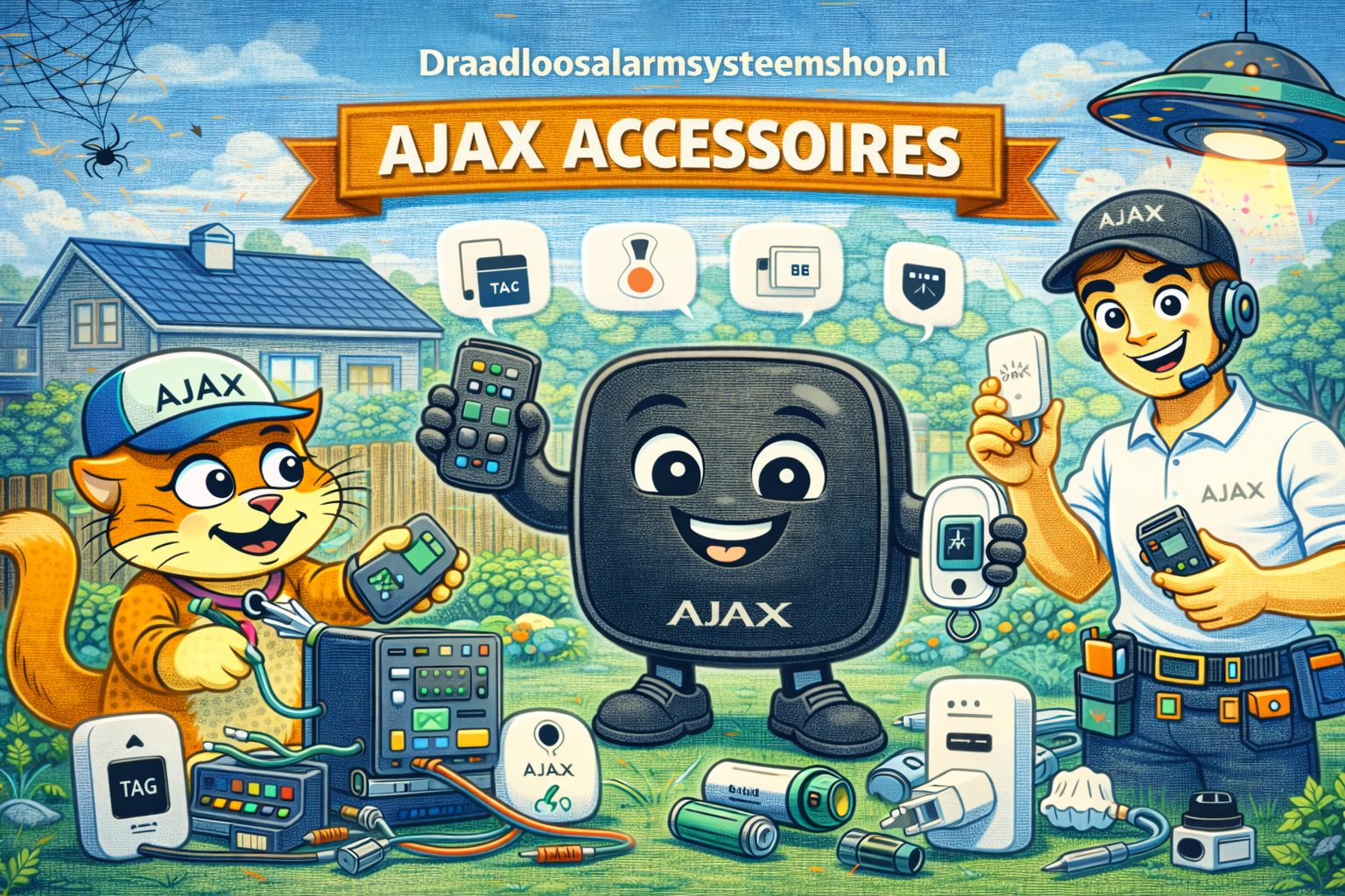 AJAX accessoires alarmsysteem