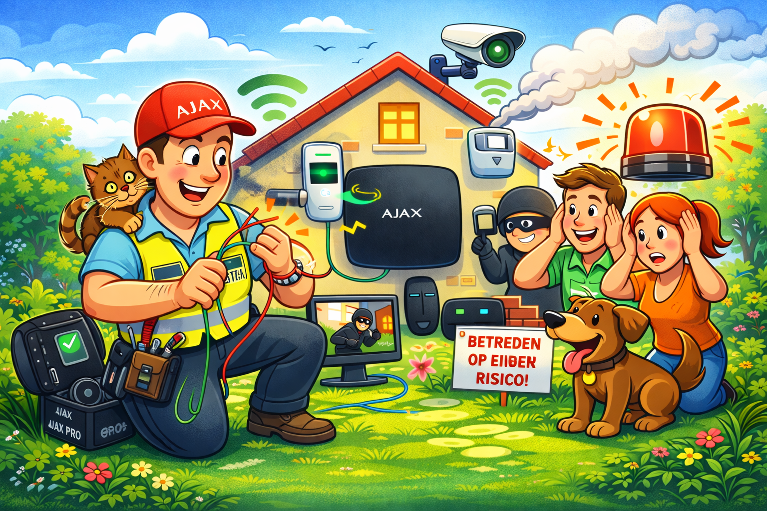 AJAX alarmsysteem installateur