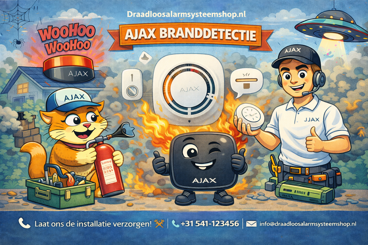 AJAX branddetectie categorie afbeelding