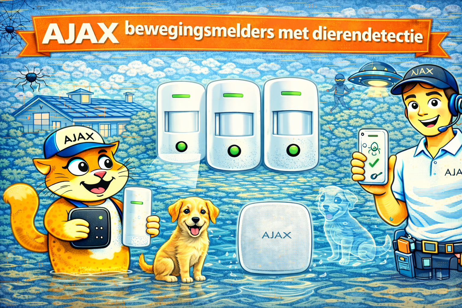 AJAX dierendetectie pagina afbeelding