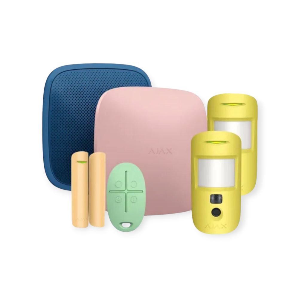 AJAX draadloos alarmsysteem in verschillende kleuren verkrijgbaar