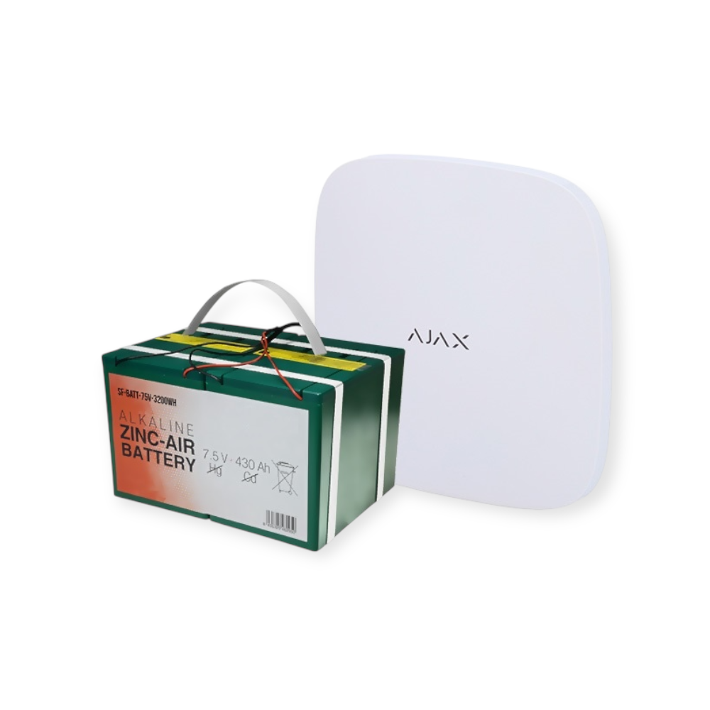 AJAX draadloos alarmsysteem zonder elektriciteit of internet 5 maanden batterij