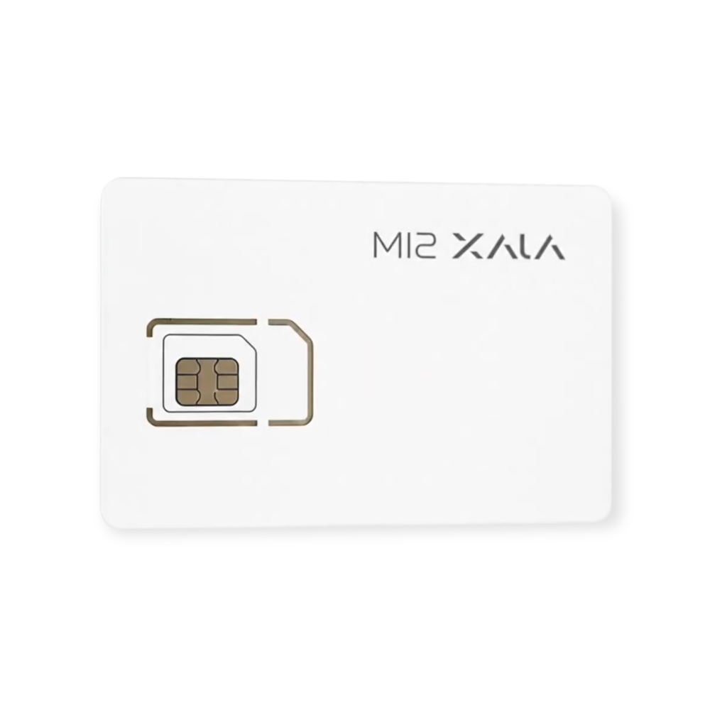 AJAX simkaart jaarlijkse service