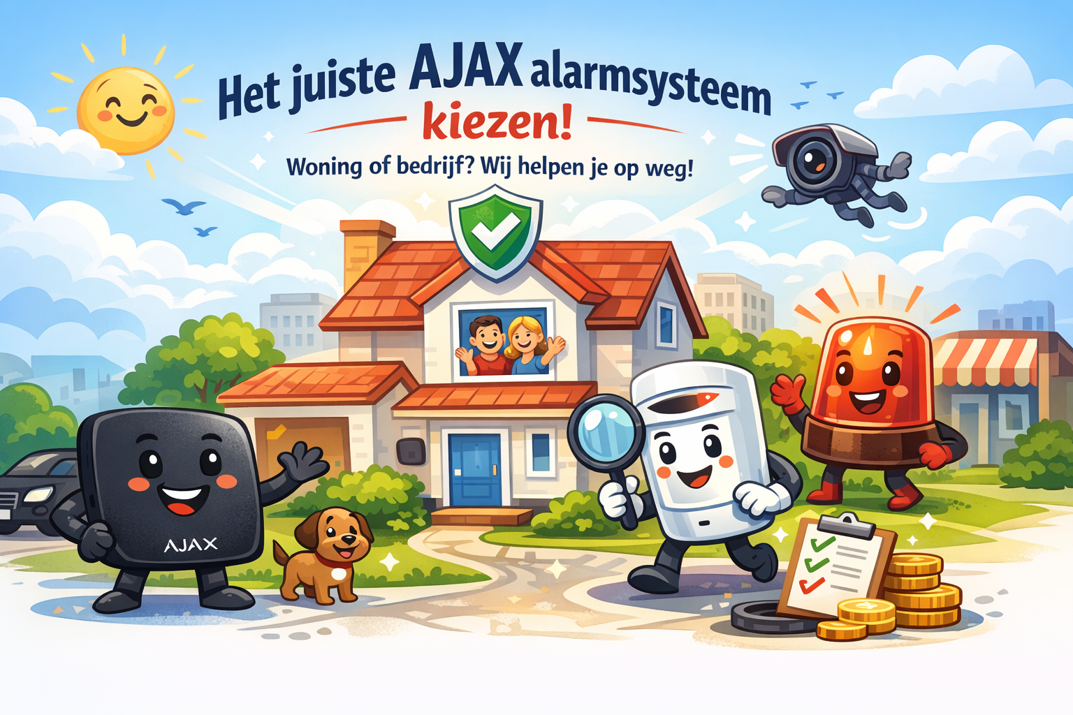 Het juiste AJAX alarmsysteem kiezen