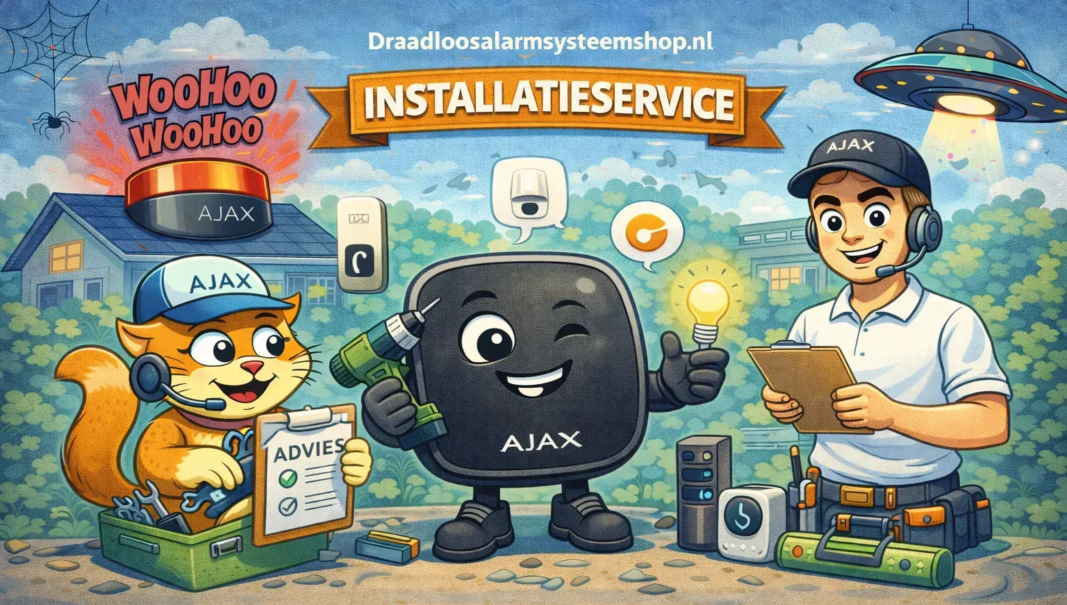 Installatieservice banner klantenservice