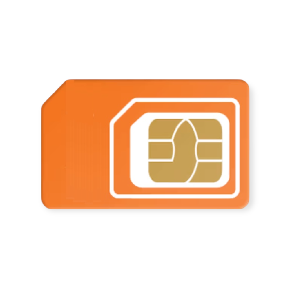 Prepaid simkaart met Orange-dekking voor AJAX alarmsysteem