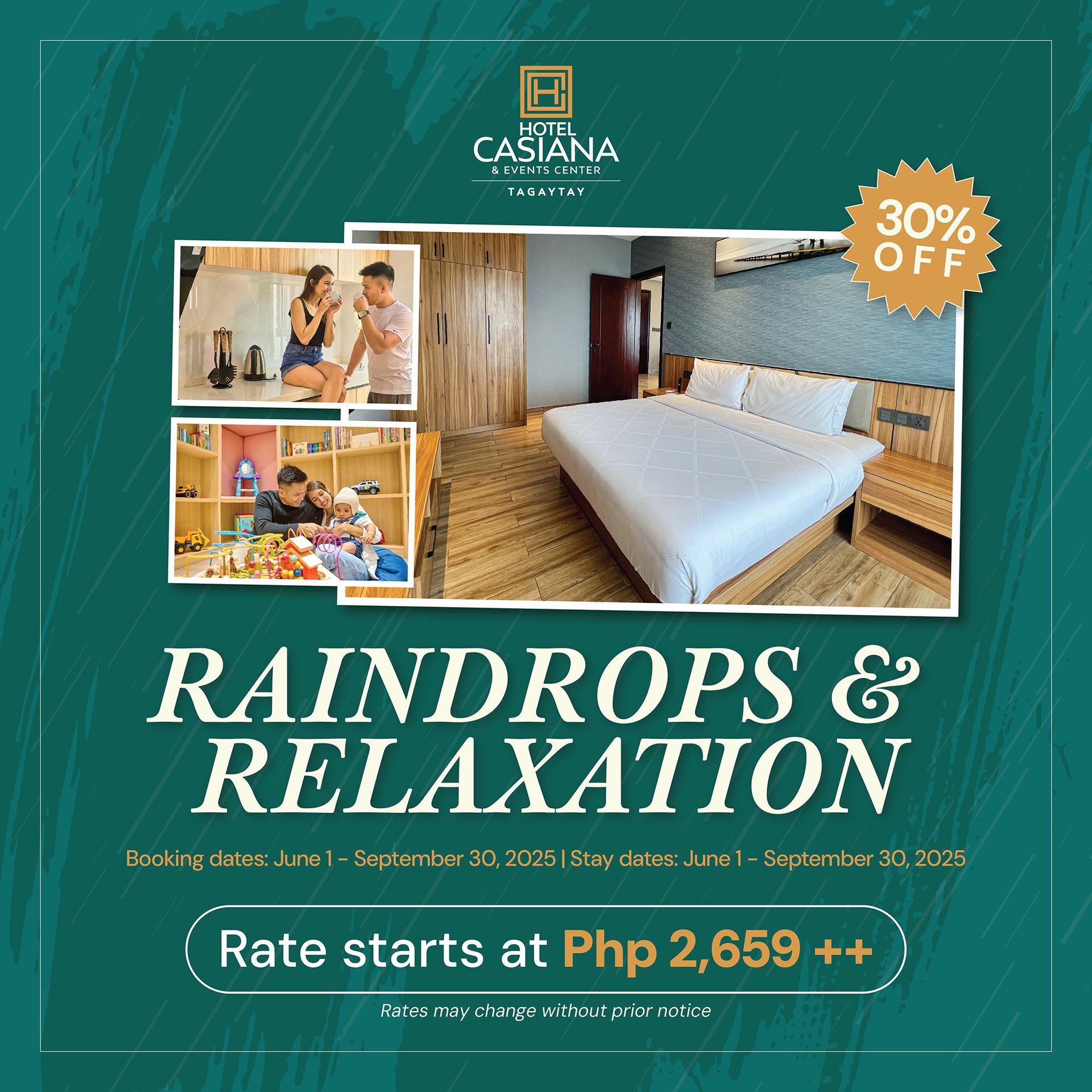 Enjoy summer savings on staying at Hotel Casiana