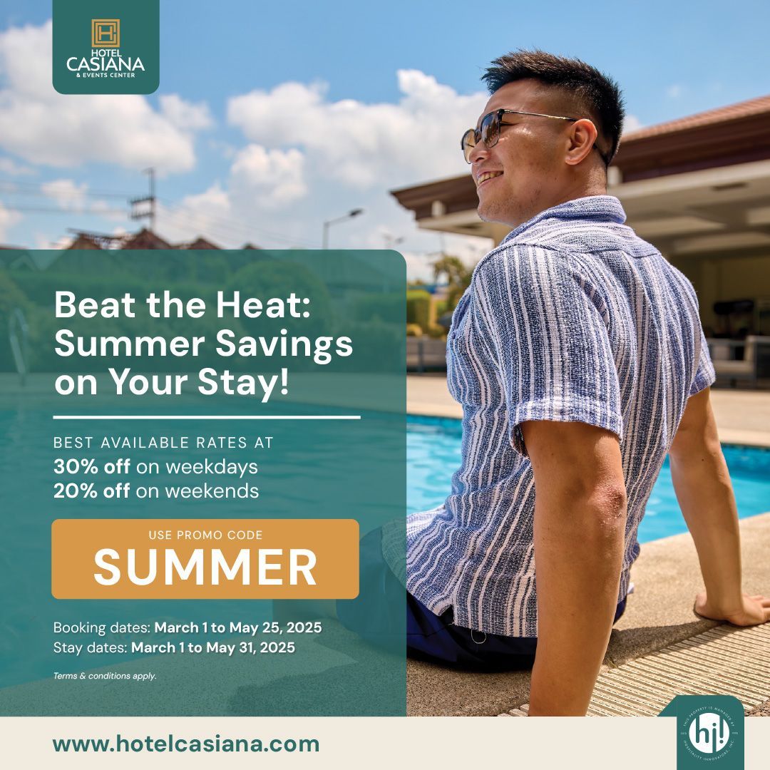 Summer promo at a hotel in tagaytay