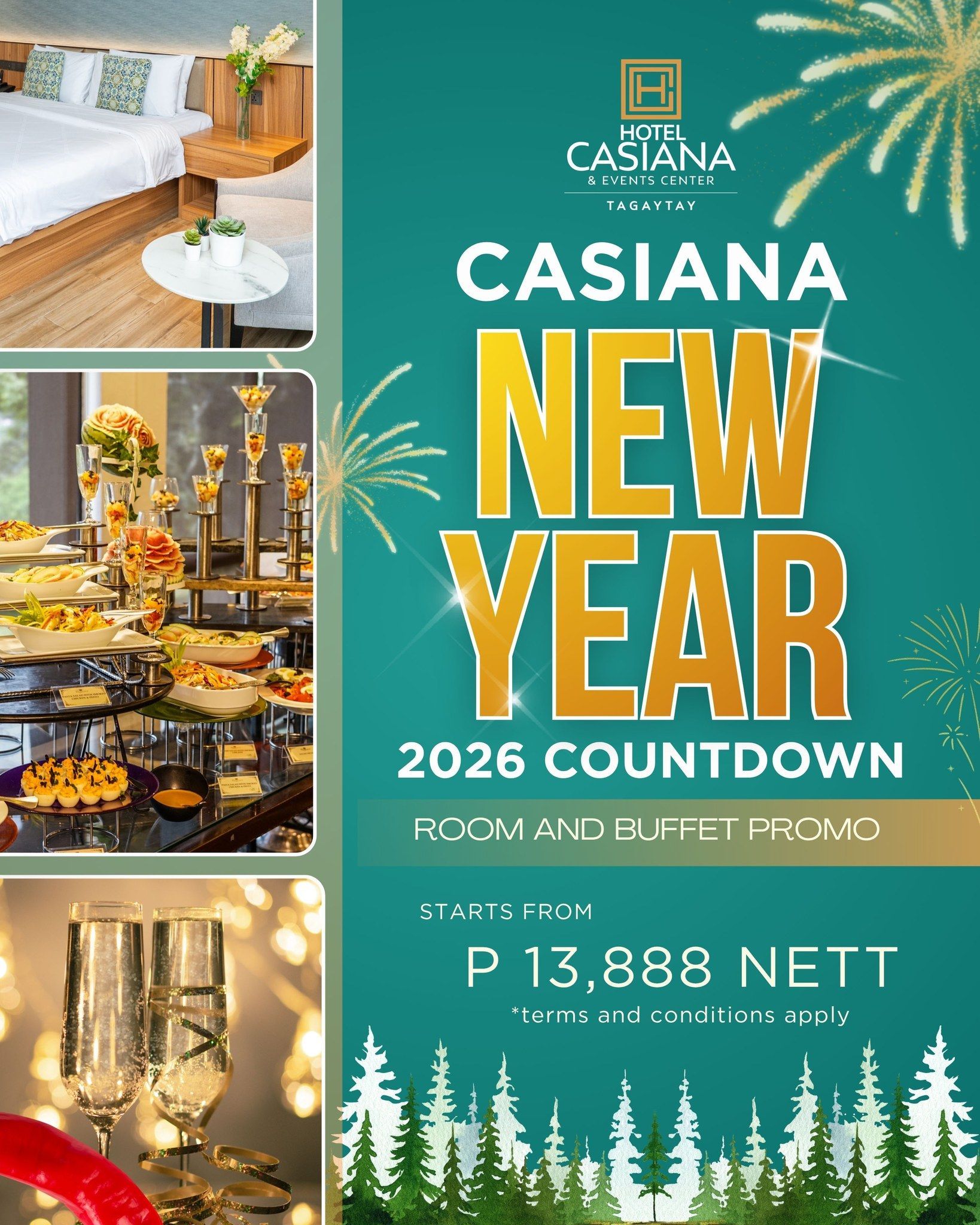 Hotel Casiana's 20% off plus breakfast promo for long stay in tagaytay