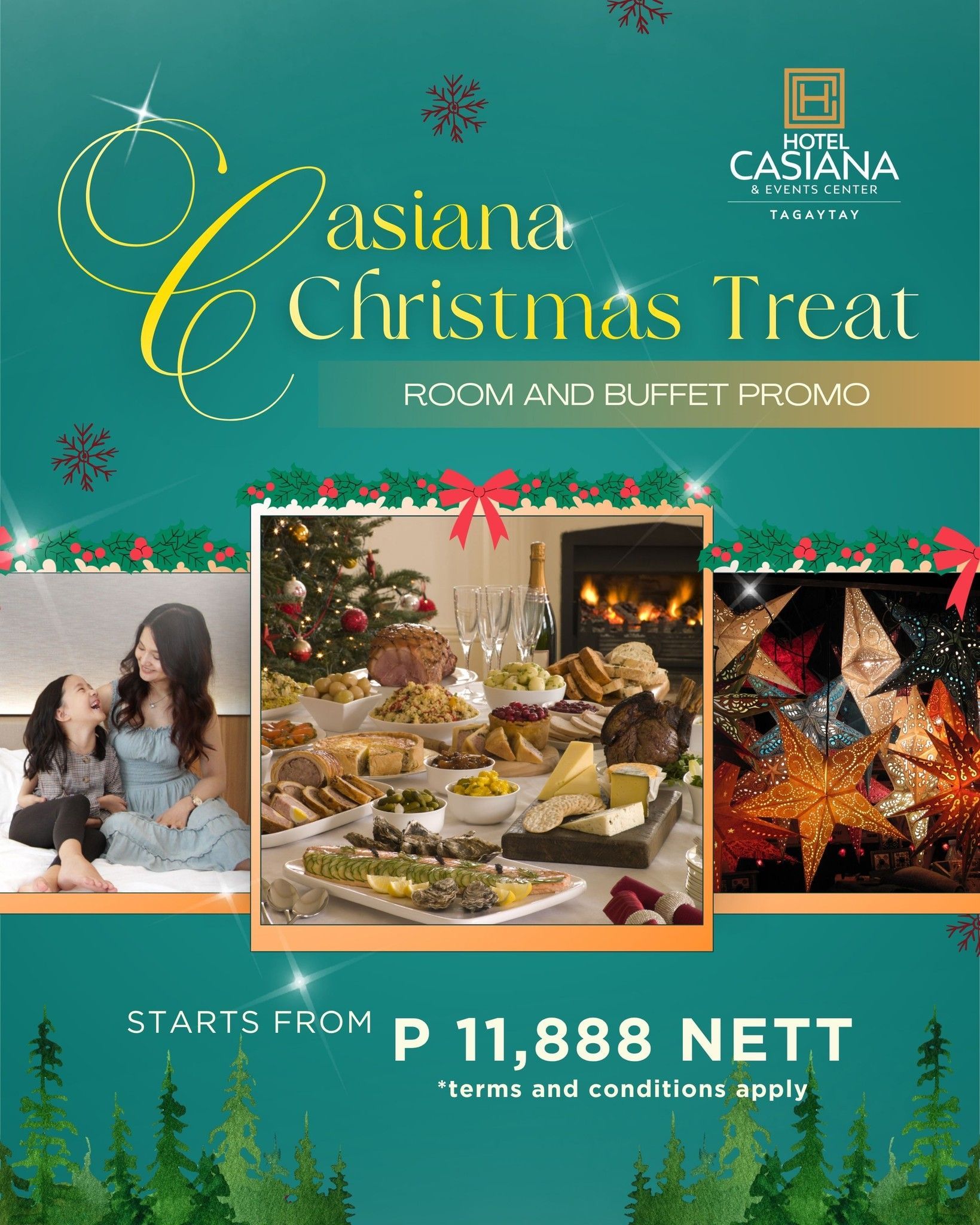 Hotel Casiana's 20% off plus breakfast promo for long stay in tagaytay