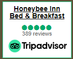 Honeybee inn bed and breakfast has 389 reviews on tripadvisor.