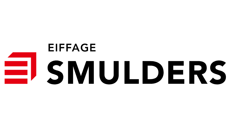 it is a logo for a company called eiffage smulders based in Belgium.