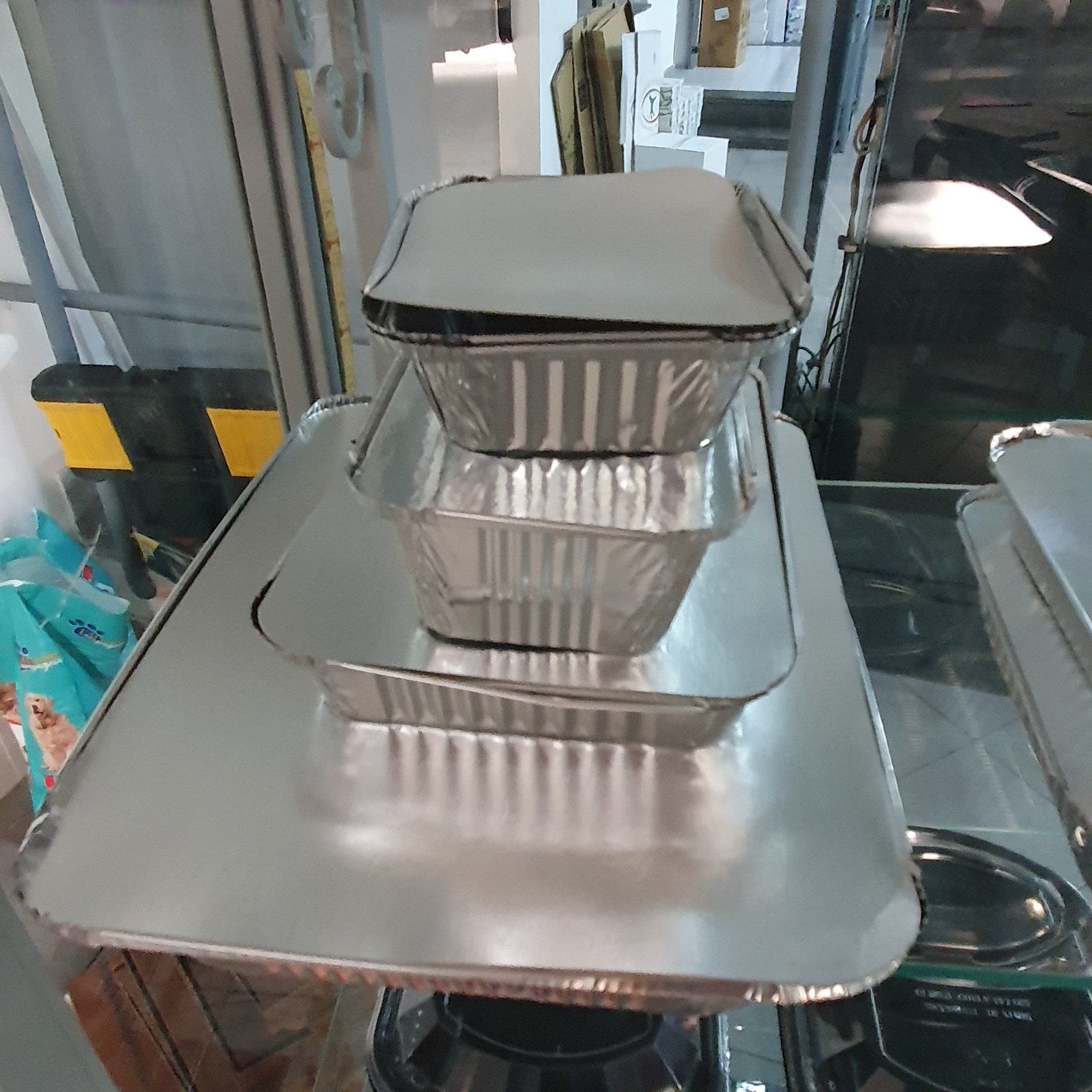 vaschette in alluminio