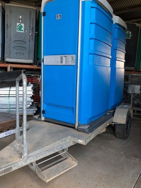 Blue Toilet — Expert Builders in Innisfail, QLD