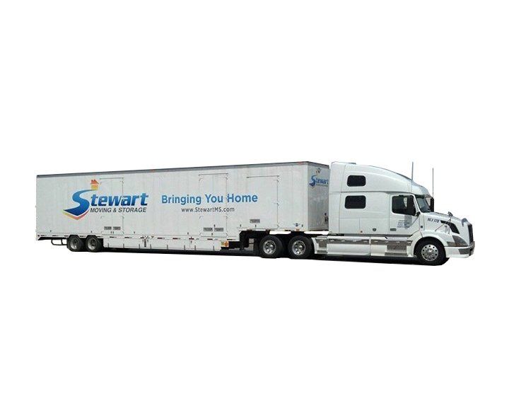 Stewart Moving and Storage truck wraps