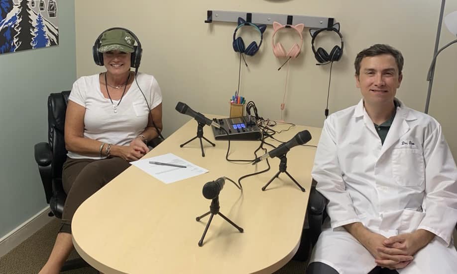 river city podcast in studio with Dr. Daniel Moore RevMed RVA