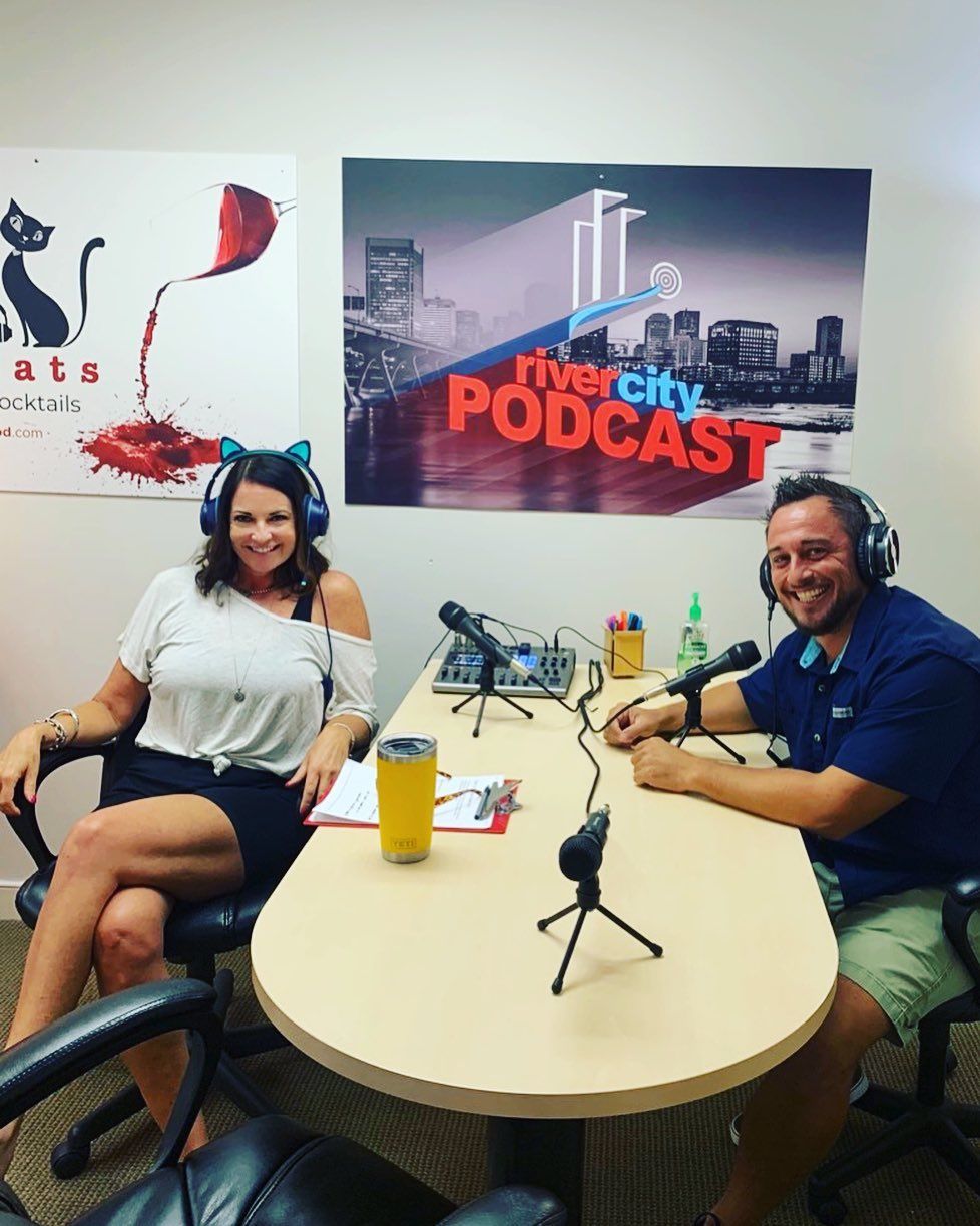 river city podcast in studio with Beyond boundaries