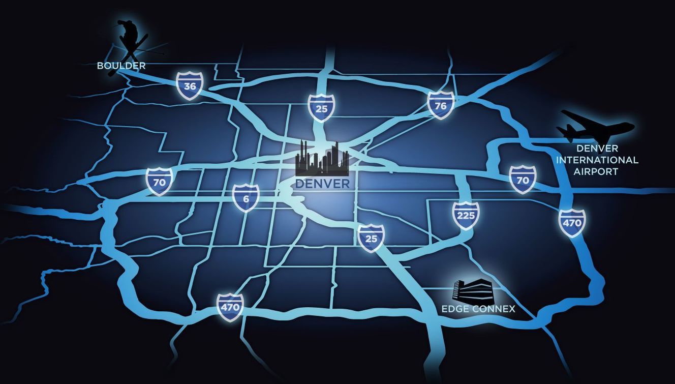custom Denver map design