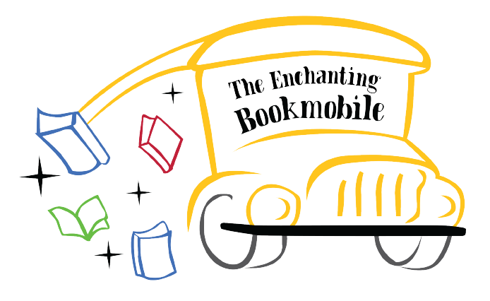 The enchanting bookmobile logo on we are river city community page