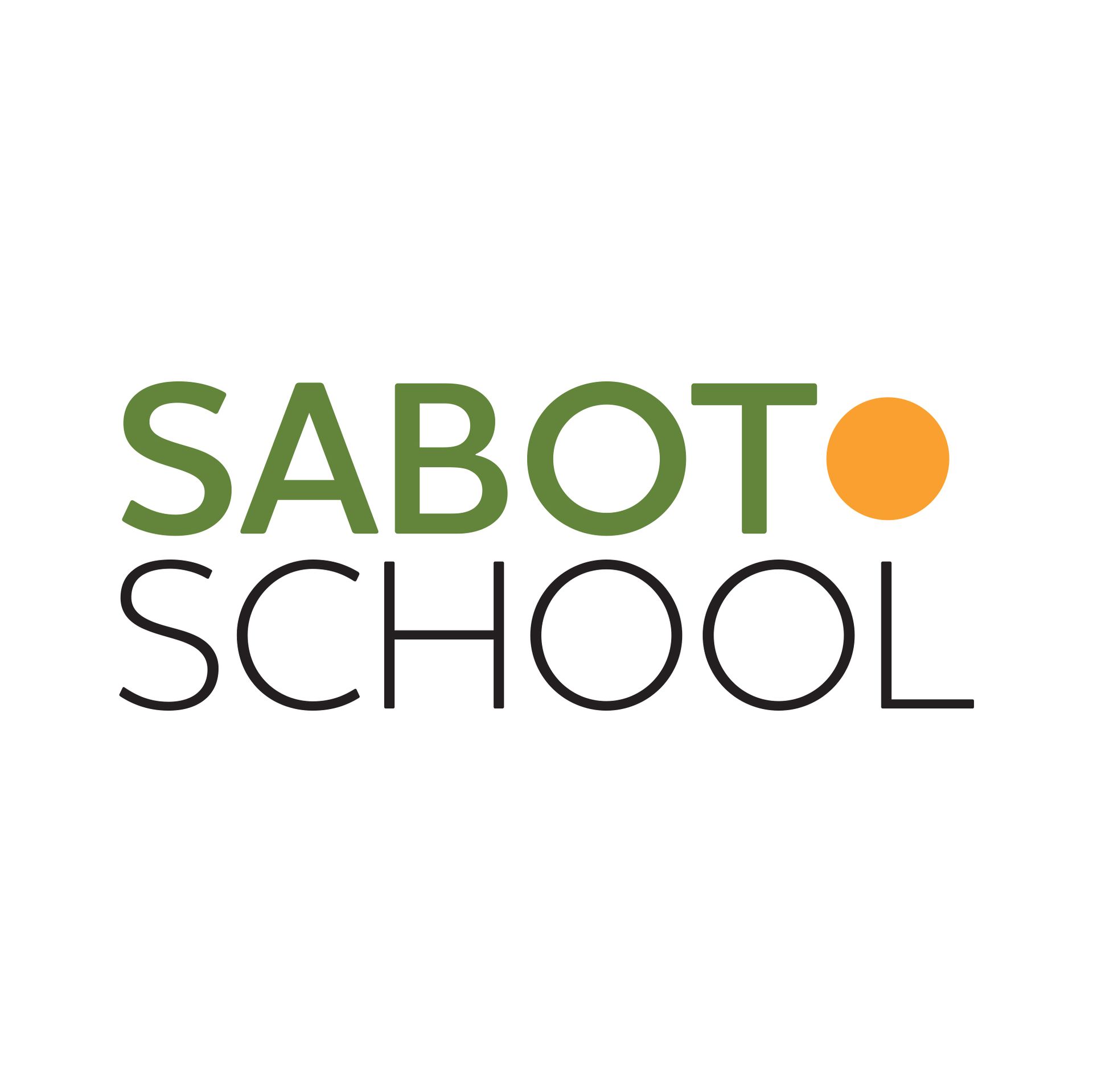 Sabot school logo on we are river city community page