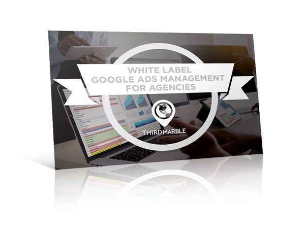 A white label google ads management for agencies brochure
