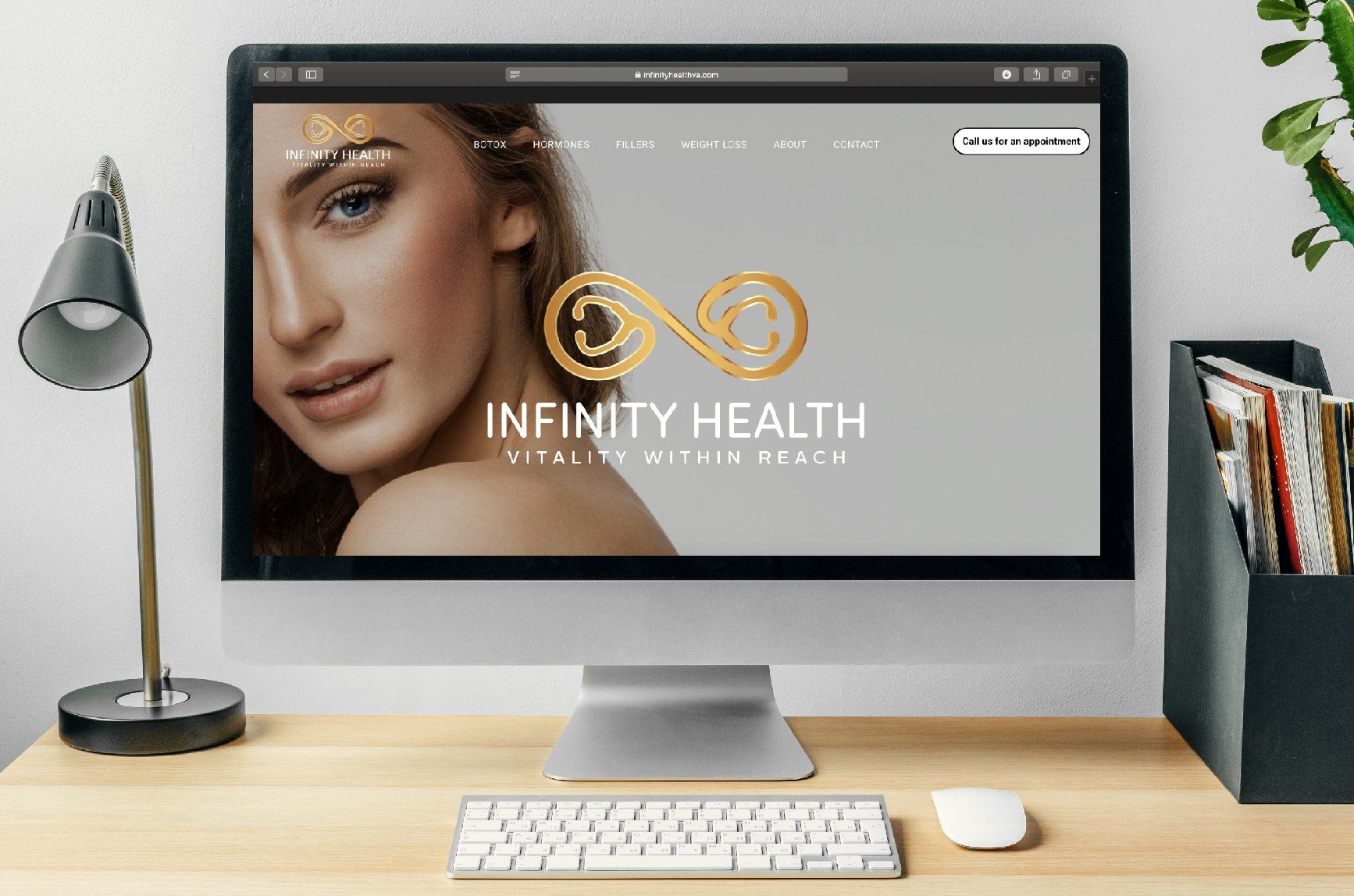 Infinity Health website design richmond va rva