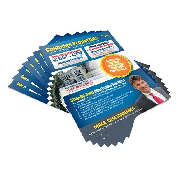 Goldmine Properties flyers
