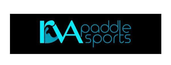 A blue and black logo for ka paddle sports