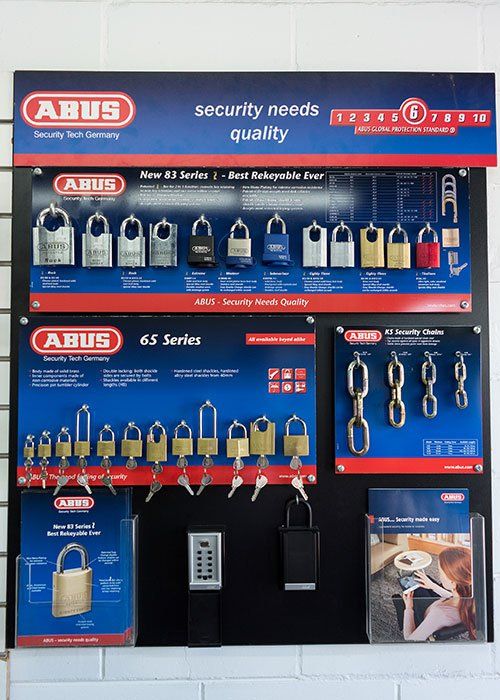 Abus Security Pad Locks and Chains — Darwin Locksmiths & Hardware in Stuart Park NT