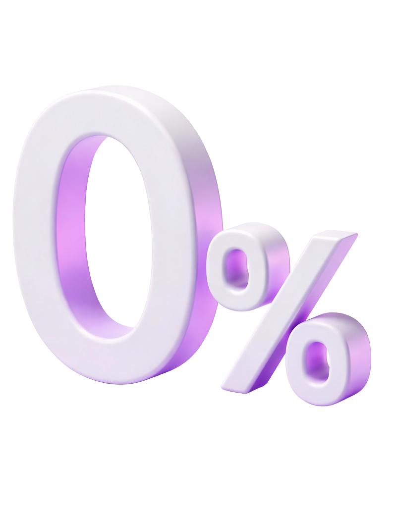 3D rendering of the number