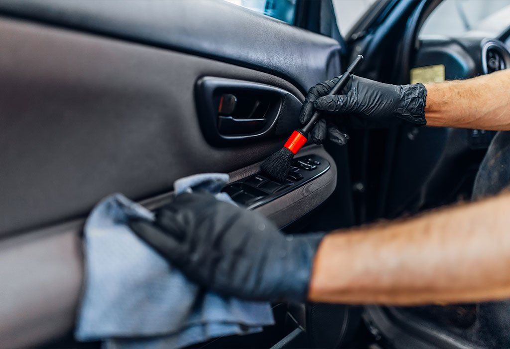 car interior detailing