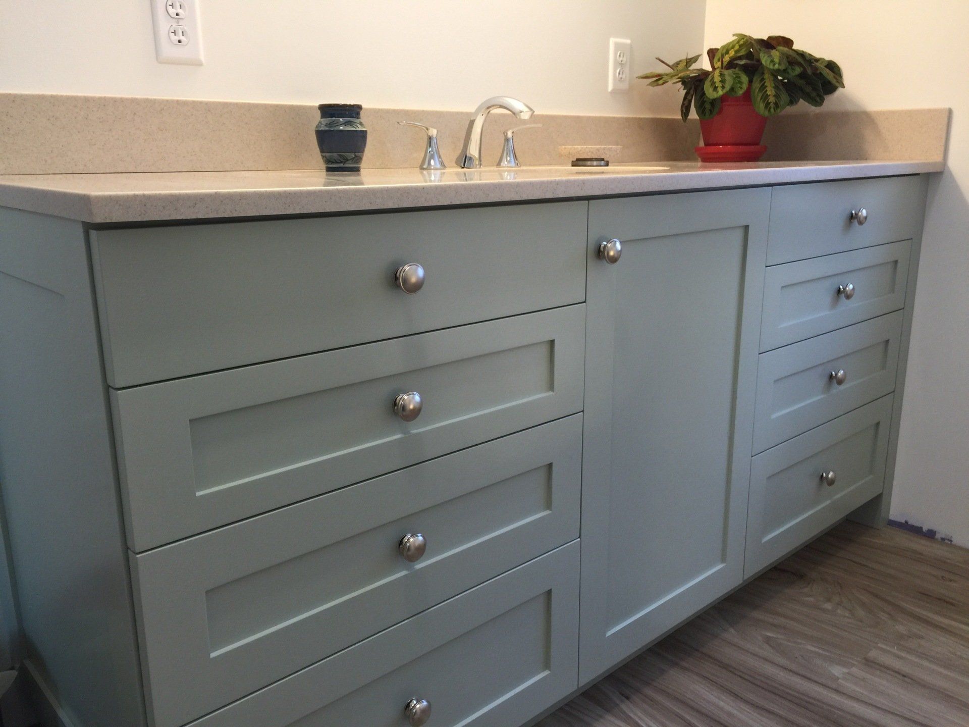 Custom cabinet and vanity