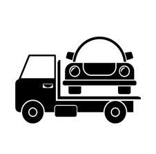 Tow Truck with Car Icon – Canton, OH – Mike Spencer Towing