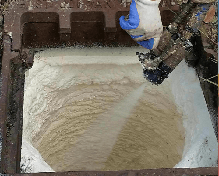 Concrete basin repair