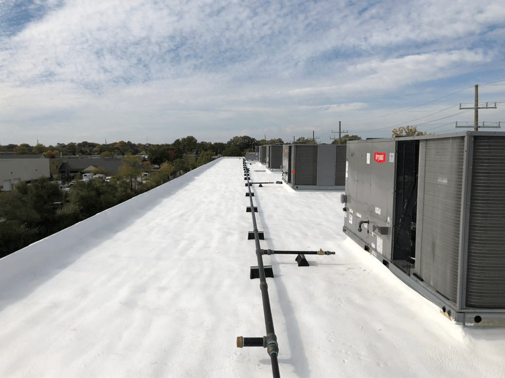 Spray Foam Roof Coating