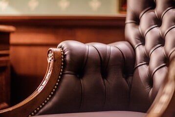Soft Leather Chair — Upholstery in Freehold, NJ