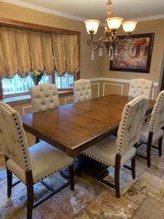 Furniture — Brown Dinning Table in Freehold, NJ